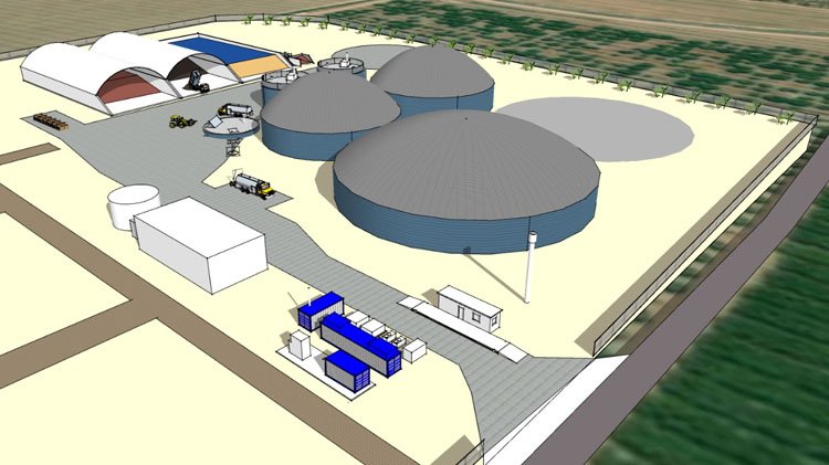 Así será la futura planta de biometano que Naturgy construirá en Utrera