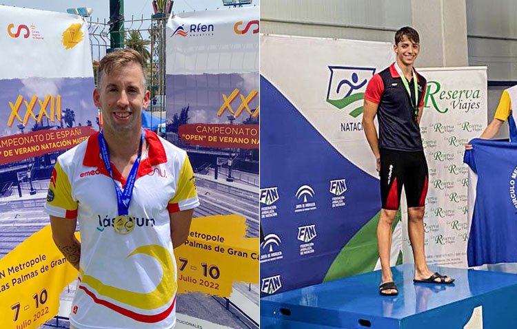 El Club Natación de Utrera se alza con el campeonato de España y de Andalucía