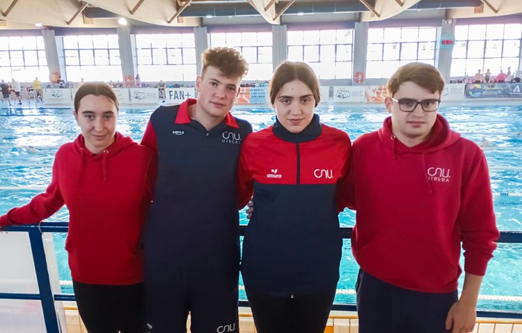 El Club Natación Utrera destaca en el campeonato de Andalucía ‘Open de Invierno’ junto a la élite de este deporte