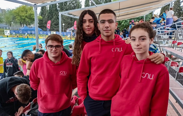 El nadador utrerano Julio Payán se queda a las puertas de la medalla en el Trofeo Villa de Mairena