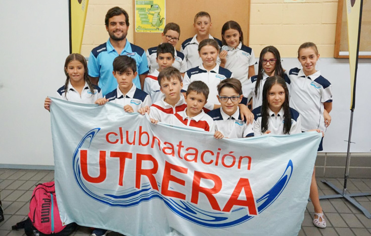 Medalla de plata para el Club Natación Utrera en el Campeonato de Andalucía