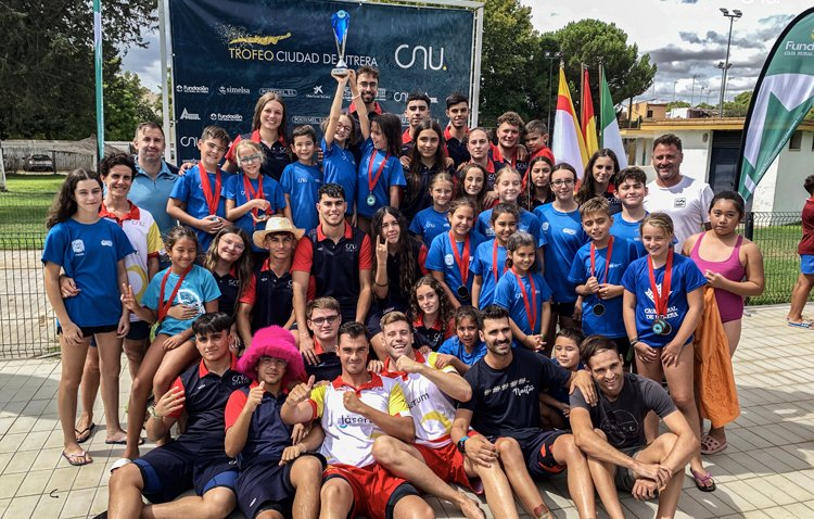 La natación utrerana brilló con luz propia en el ‘XX Trofeo Ciudad de Utrera’