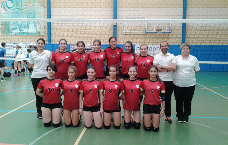 El voleibol utrerano, presente en el campeonato de Andalucía