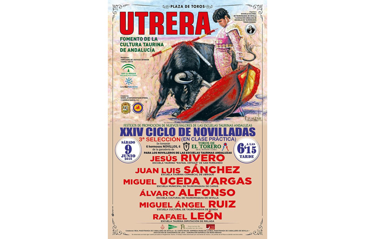 Tarde de novillada televisada por Canal Sur desde la plaza de toros de Utrera