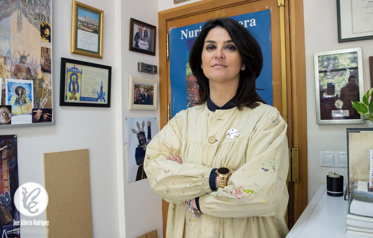 La Quinta Angustia iniciará su cincuentenario el 25 de septiembre con la presentación de los actos y de un cartel realizado por Nuria Barrera
