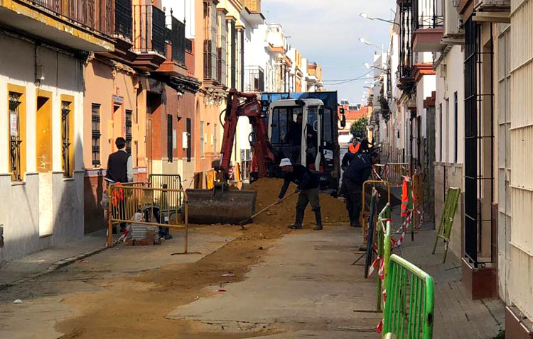 El PER dará trabajo temporal a 450 utreranos para obras de mejoras en varias calles de la ciudad