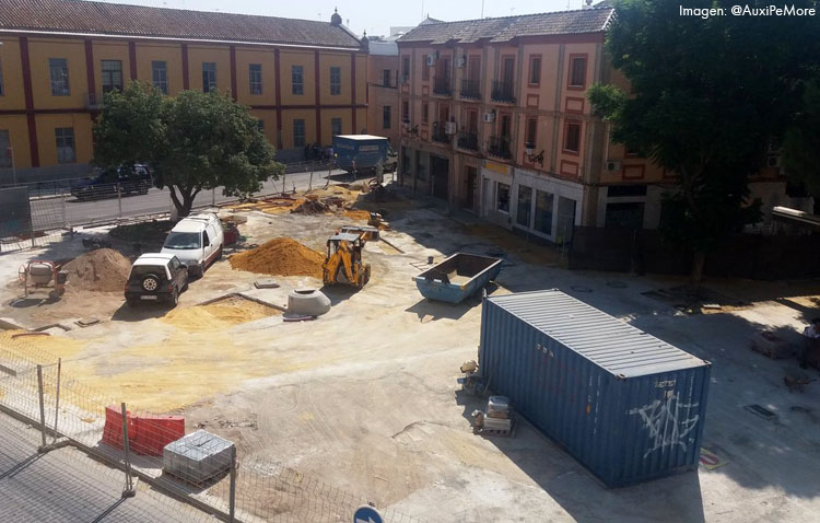 El gobierno local dice ahora que las obras de Pío XII y Catalina de Perea acabarán «antes del final de septiembre»