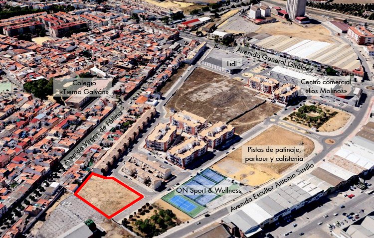 La Junta de Andalucía licita la construcción de la nueva sede de la oficina de Empleo en Utrera