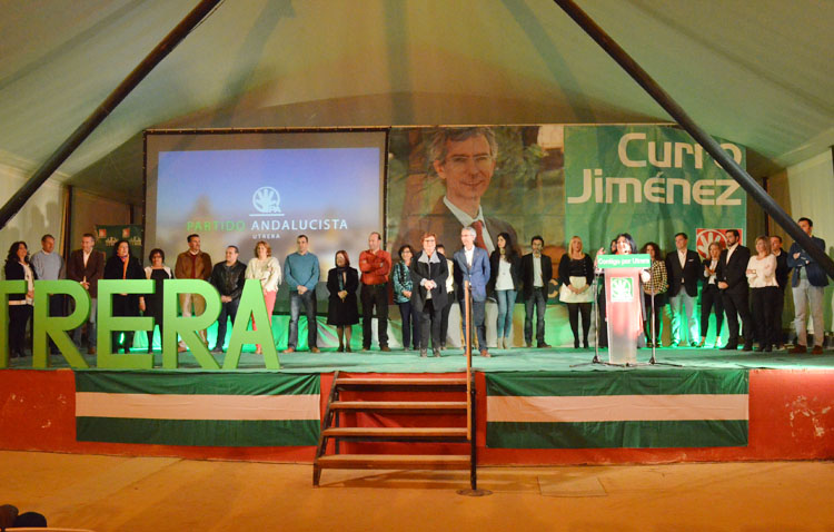 Multitudinaria presentación de la candidatura del PA a las elecciones municipales