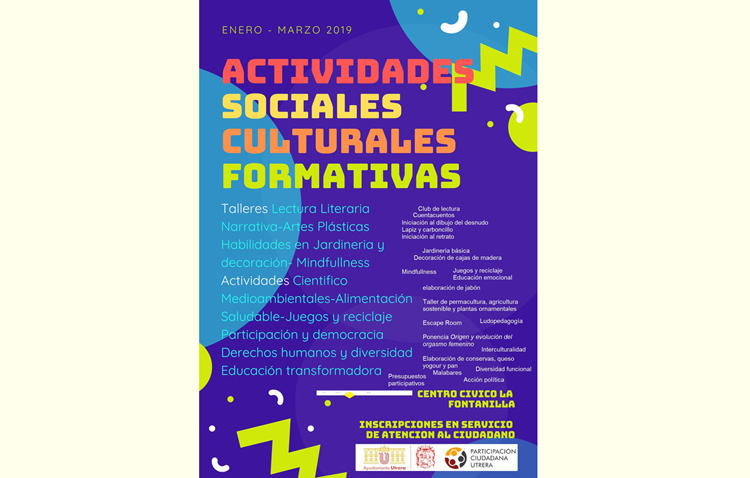 Nuevos talleres gratuitos sobre literatura, mindfullness, alimentación saludable y derechos humanos