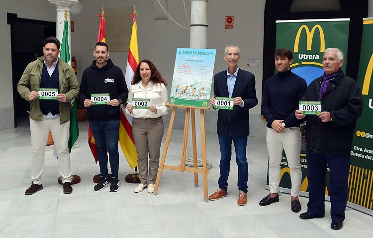 El paseo en bicicleta celebrará sus 40 años en Utrera con una fiesta con música, ‘foodtrucks’ y castillos hinchables gigantes
