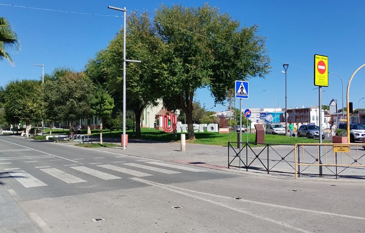 El Ayuntamiento de Utrera instalará cámaras en el paseo de Consolación para multar a quienes circulen fuera del horario