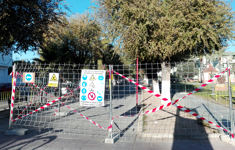 Las obras de arreglo del paseo de Consolación comenzarán el lunes 27