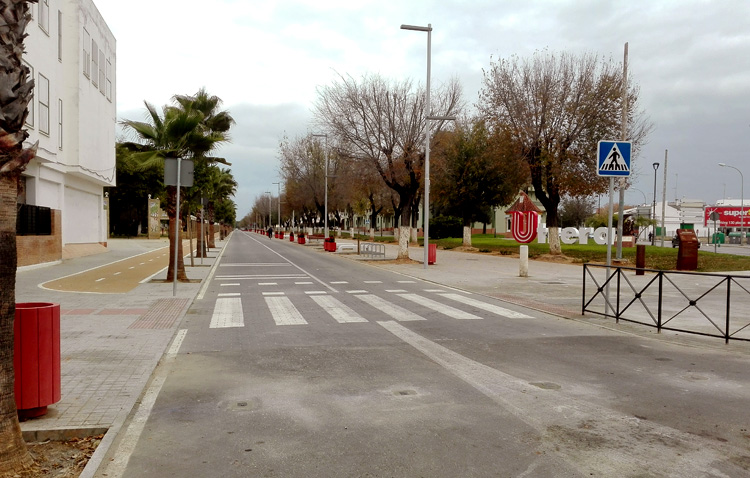 El paseo de Consolación reabre por completo al tráfico y cerrará los fines de semana «para uso y disfrute de los peatones»