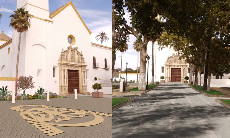 Así será la explanada y el tramo final del paseo de Consolación