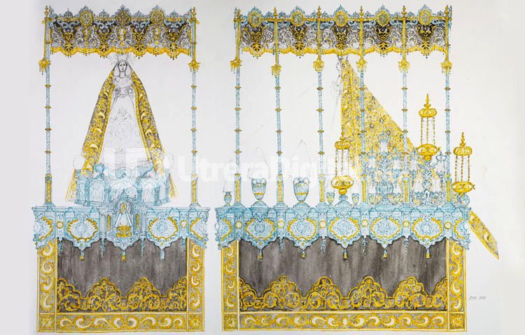El santuario de Consolación inspirará el nuevo paso de palio de la Virgen de la Amargura