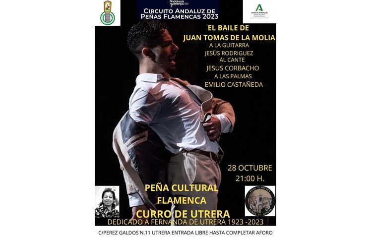 La ciudad de Utrera, presente un año más en el Circuito Andaluz de Peñas Flamencas
