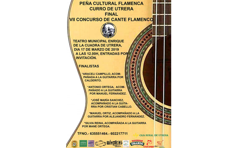 Final del concurso de cante flamenco de la peña «Curro de Utrera»