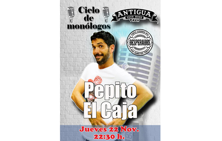 El humorista Pepito «el Caja» llega a Utrera para ofrecer un monólogo en La Antigua