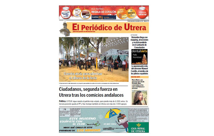Nueva cita con «El Periódico de Utrera»