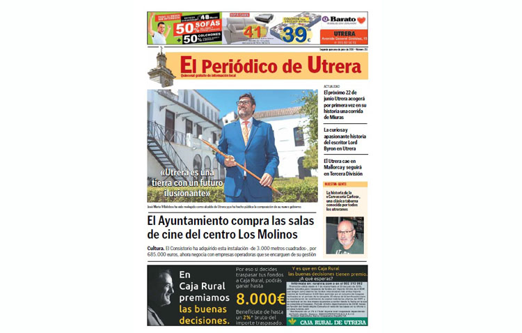 Nueva cita con «El Periódico de Utrera»