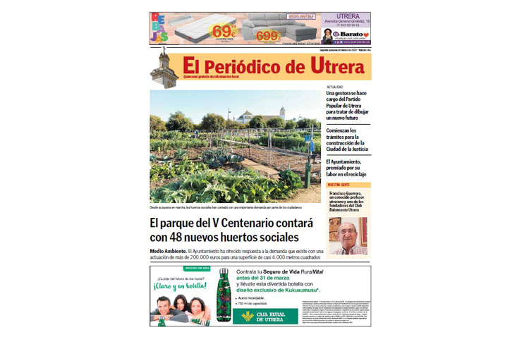 Llega el número 266 de «El Periódico de Utrera»