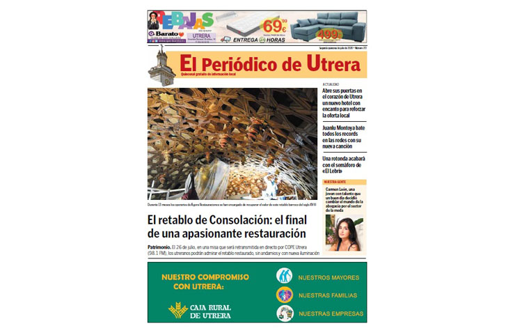 «El Periódico de Utrera» vuelve a todos los rincones de la ciudad con el número 272