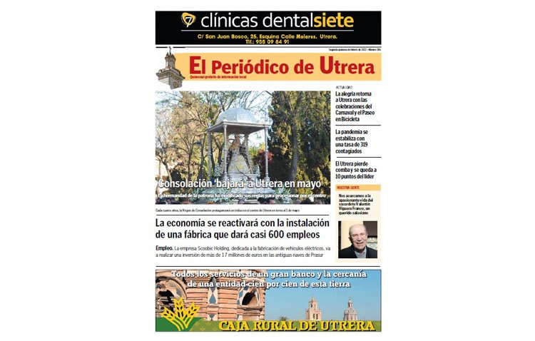 Los cambios sobre la procesión de la patrona y un importante nuevo proyecto empresarial, protagonistas de ‘El Periódico de Utrera’