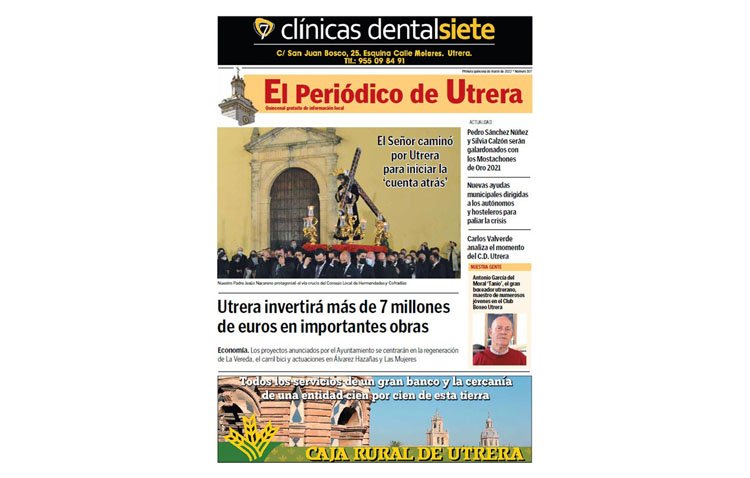 Un importante plan de obras y el regreso del vía crucis de Cuaresma, protagonistas de ‘El Periódico de Utrera’