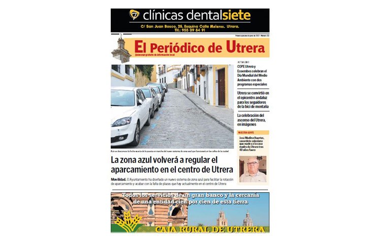 El regreso de la zona azul, protagonista de ‘El Periódico de Utrera’