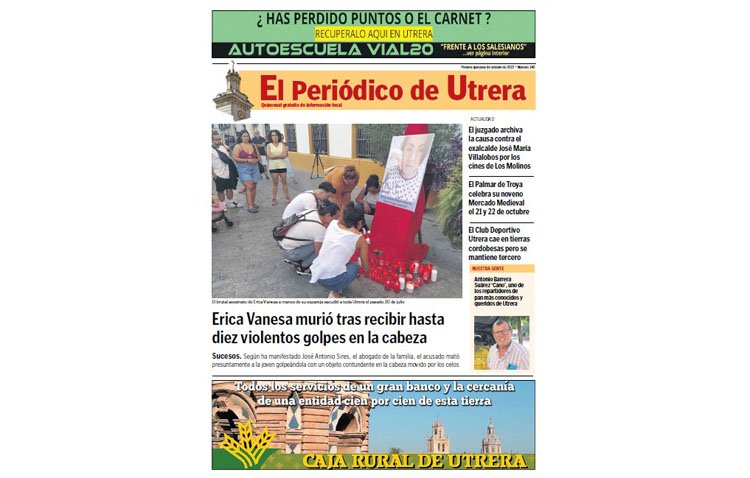 Toda la actualidad de la ciudad, en las páginas de ‘El Periódico de Utrera’