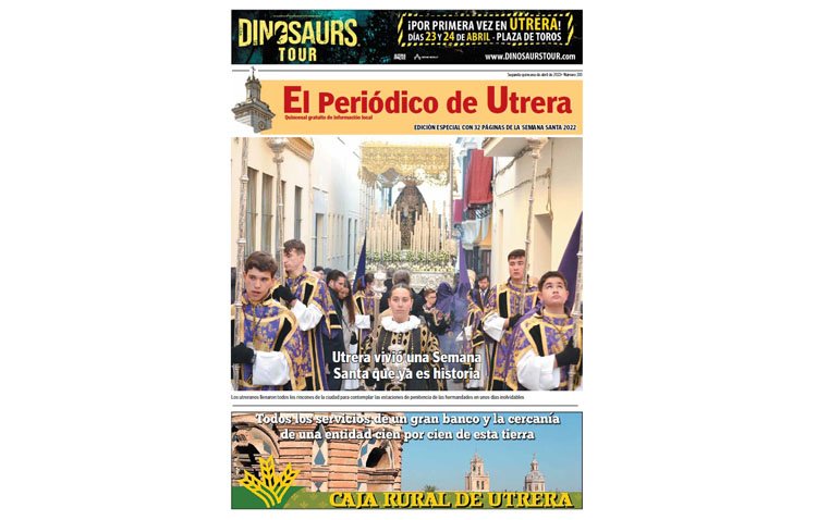 Un amplio especial con el resumen de la Semana Santa, en ‘El Periódico de Utrera’