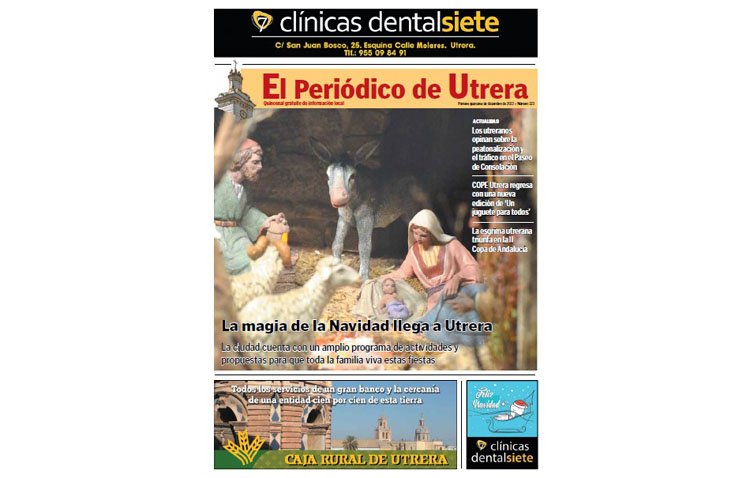 Todos los detalles sobre las Navidades, en las páginas de ‘El Periódico de Utrera’
