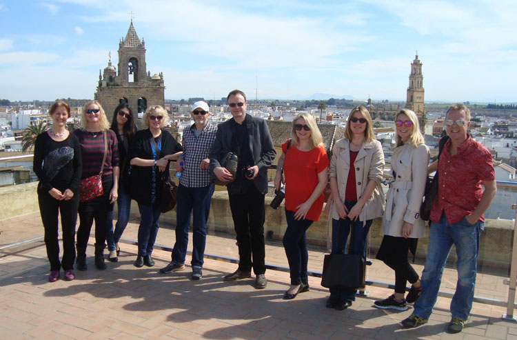 Visita a Utrera de periodistas de destacados medios británicos