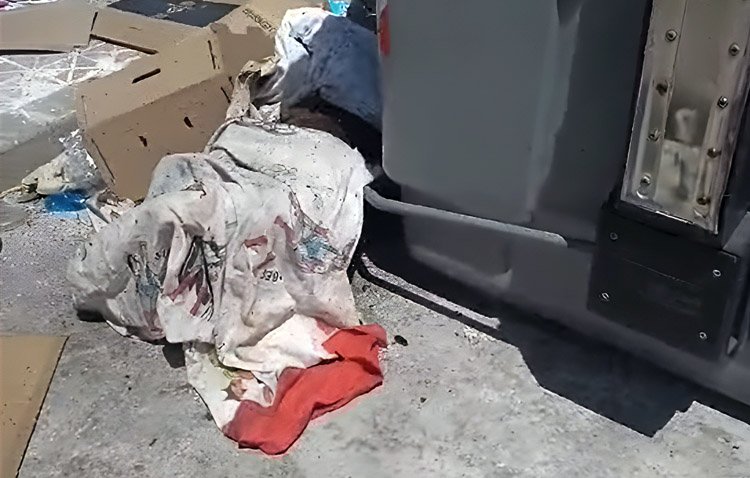 Denuncian el abandono de perros muertos en plena calle en Utrera por parte de sus dueños