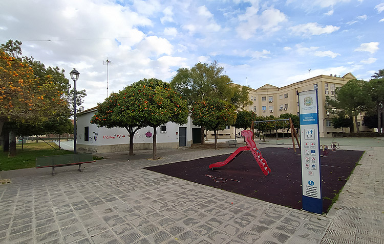 Todo listo para la inauguración en Utrera de la plaza dedicada al salesiano Juan José Gutiérrez Galeote