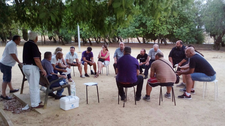 Podemos plantea en Utrera su nuevo modelo organizativo