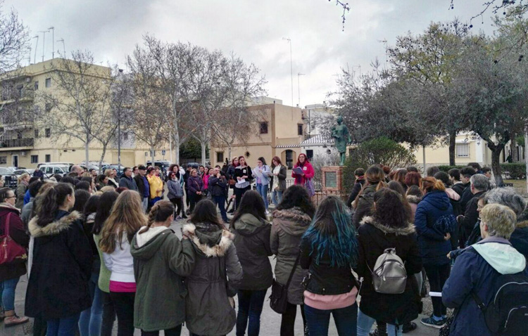 Podemos muestra su «orgullo» por el movimiento feminista vivido en Utrera el 8-M