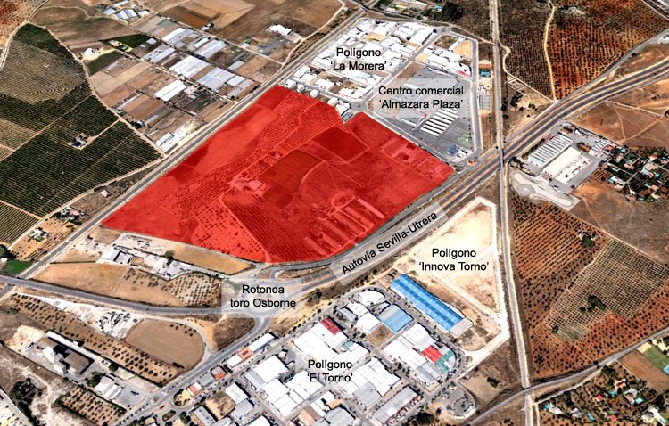 Un nuevo polígono industrial de iniciativa pública en Utrera albergará a «decenas de empresas» junto a La Morera