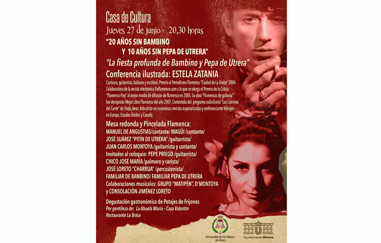Los previos del Potaje Gitano rendirán homenaje a Bambino y Pepa de Utrera