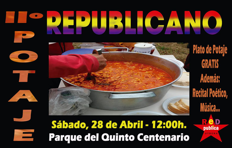 El foro «Construyendo RedPública» organiza un «potaje republicano»