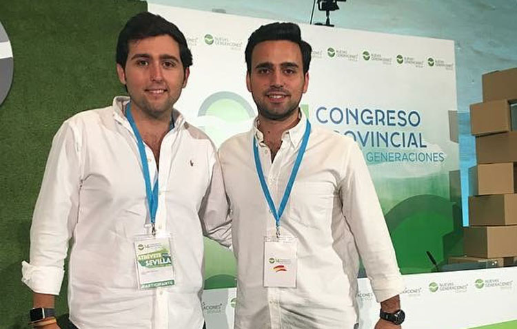 El utrerano Diego Javier García entra a formar parte del comité de dirección provincial de Nuevas Generaciones del PP
