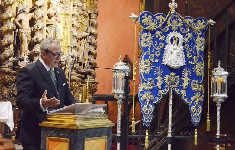 La historia de la vida de María, un canto de amor a la Virgen en el pregón de las Glorias de Telmo Sánchez [AUDIO]