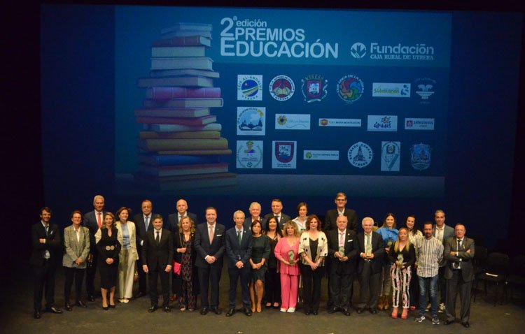 La Fundación Caja Rural de Utrera entrega sus Premios Educación en una emotiva gala