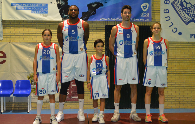 El Club Baloncesto Utrera presenta las nuevas equipaciones