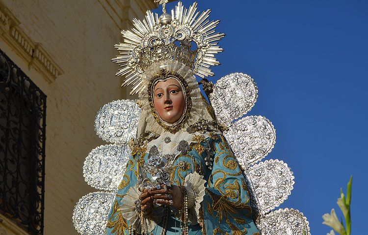 Todo listo en Utrera para su cita anual con la Virgen de la Mesa