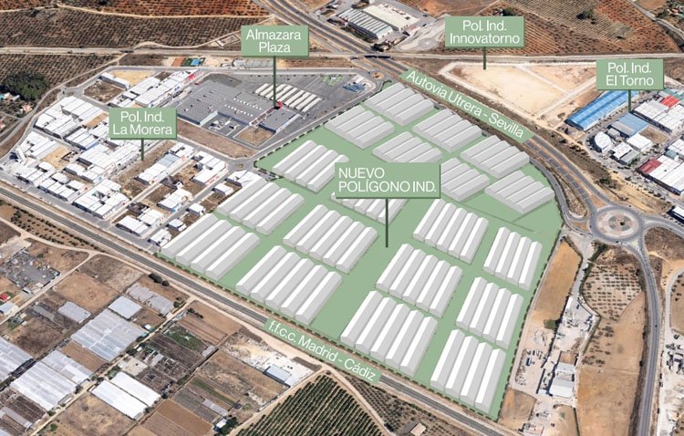 El PSOE acusa al alcalde de Utrera de «perder» un polígono industrial «por su bajada de brazos»