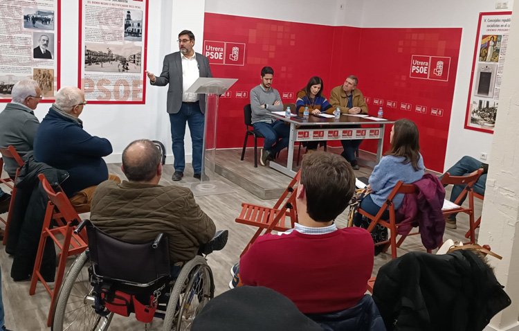 El PSOE acusa al gobierno de Utrera de «anteponer los intereses de la Junta a los de los utreranos en educación y sanidad»