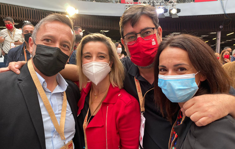 El PSOE de Utrera, muy presente en el congreso del PSOE Andalucía