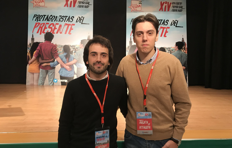 Dos utreranos en los órganos provinciales de Juventudes Socialistas